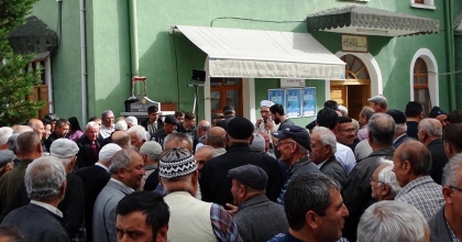 HİSARCIK'TAN 19 HACI ADAYI KUTSAL TOPRAKLARA UĞURLANDI