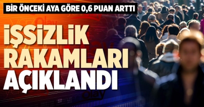 İŞSİZLİK RAKAMLARI AÇIKLANDI