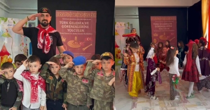 İSCEHİSAR ANAOKULU’NDA KINA VE ASKER EĞLENCESİ ETKİNLİĞİ