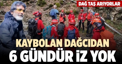 KAYBOLAN DAĞCIDAN 6 GÜNDÜR İZ YOK