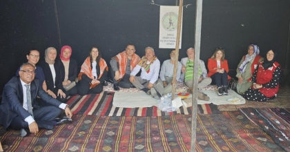 KIL ÇADIRDA YILSONU ETKİNLİĞİ