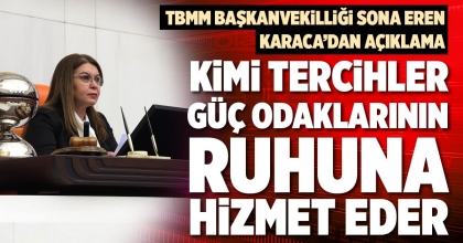 KİMİ TERCİHLER GÜÇ ODAKLARININ RUHUNA HİZMET EDER