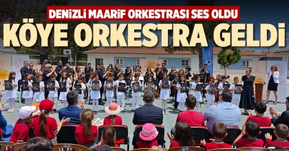 KÖYE ORKESTRA GELDİ