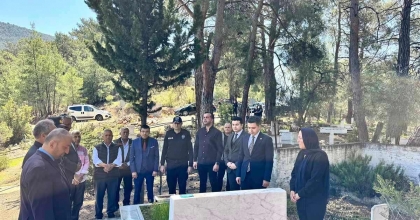 KARACASU ŞEHİDİNİ UNUTMADI