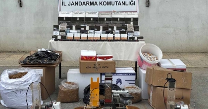 KENDİ SARDIKLARI TÜTÜNLERİ PİYASAYA SÜREN 2 KİŞİ YAKALANDI
