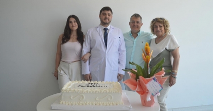 MEAH’TA GENEL CERRAHİ ANABİLİM DALININ 6. UZMANI FİLİZLİOĞLU OLDU
