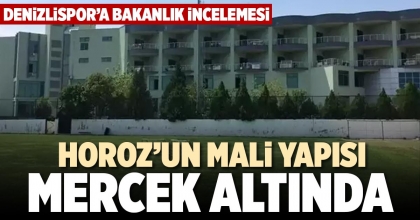HOROZ’UN MALİ YAPISI MERCEK ALTINDA