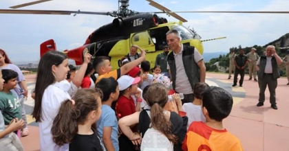 MİNİKLER YEŞİL VATAN’IN KAHRAMANLARIYLA BULUŞTU