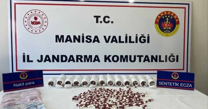 MANİSA'DA 2 BİN 415 ADET UYUŞTURUCU HAP ELE GEÇİRİLDİ