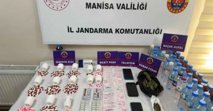 MANİSA'DA UYUŞTURUCU OPERASYONU: 2 ŞÜPHELİ GÖZALTINDA