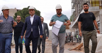 MANİSA'NIN EN BÜYÜK KENTSEL DÖNÜŞÜM PROJESİ DEVAM EDİYOR