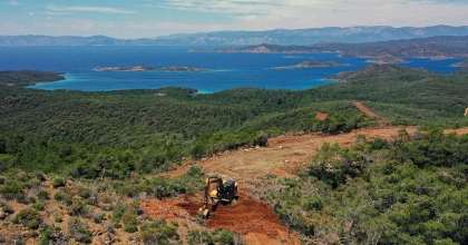 MUĞLA’DA YANGIN EMNİYET ŞERİDİ BİN 900 KİLOMETREYE ULAŞTI