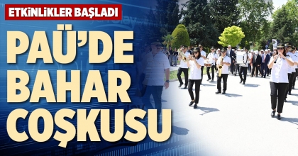PAÜ’DE BAHAR COŞKUSU