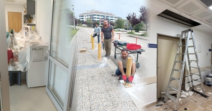 PAÜ HASTANELERİ’NDE TEMİZLİK SEFERBERLİĞİ