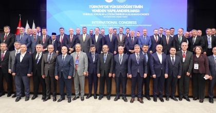 PAÜ REKTÖRÜ GÜNGÖR, YÜKSEKÖĞRETİM KONGRESİ’NE KATILDI