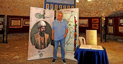 PİRİ REİS'İN HARİTALARI ÇEŞME'DE ZİYARETÇİ AKININA UĞRADI