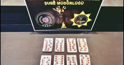 POLİS 950 ADET UYUŞTURUCU HAP ELE GEÇİRDİ