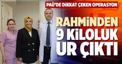 RAHMİNDEN 9 KİLOLUK UR ÇIKTI