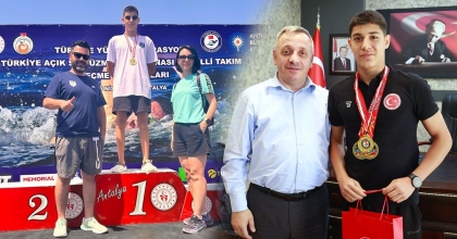 ŞAMPİYON YÜZÜCÜNÜN HEDEFİ AVRUPA