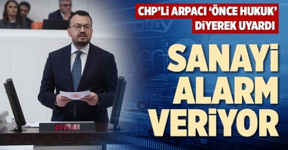 SANAYİ ALARM VERİYOR