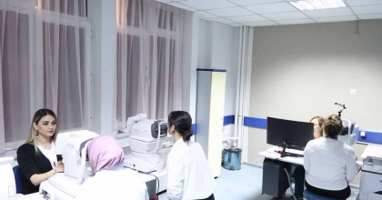 SÖKE'DE GÖZ LABORATUVARI HİZMETE GİRDİ