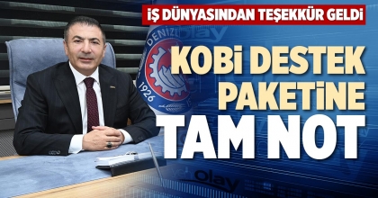 KOBİ DESTEK PAKETİNE TAM NOT