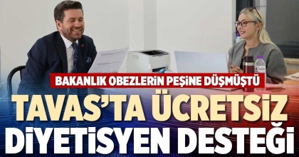 TAVAS’TA ÜCRETSİZ DİYETİSYEN DESTEĞİ