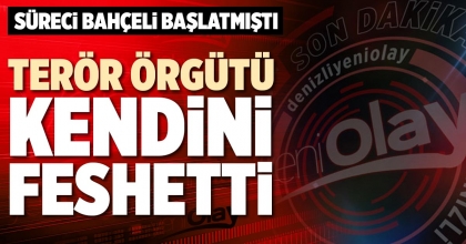 TERÖR ÖRGÜTÜ KENDİNİ FESHETTİ