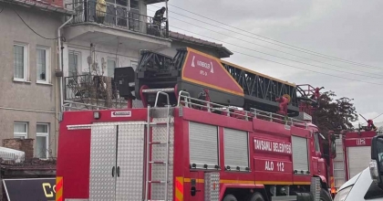 TAVŞANLI'DA BACA YANGINI EVE SIÇRAMADAN SÖNDÜRÜLDÜ