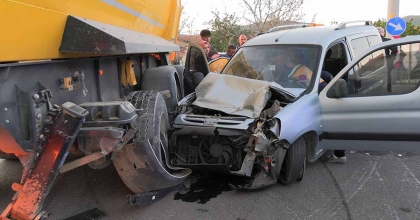TAVŞANLI’DA TRAFİK KAZASI: 5 YARALI