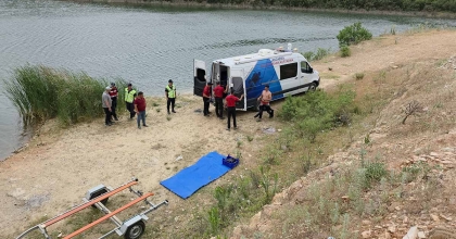 TİRE'DE 72 YAŞINDAKİ ADAM SULAMA GÖLETİNDE BOĞULDU