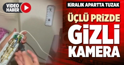 ÜÇLÜ PRİZDE GİZLİ KAMERA