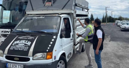 UŞAK'TA KURBANLIK SEVKİYATLARINA SIKI DENETİM