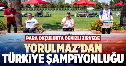 YORULMAZ’DAN TÜRKİYE ŞAMPİYONLUĞU
