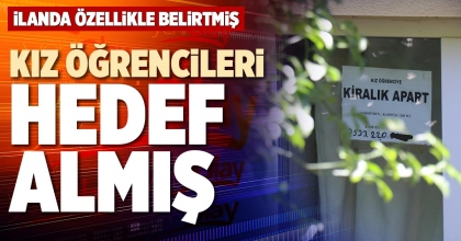KIZ ÖĞRENCİLERİ HEDEF ALMIŞ
