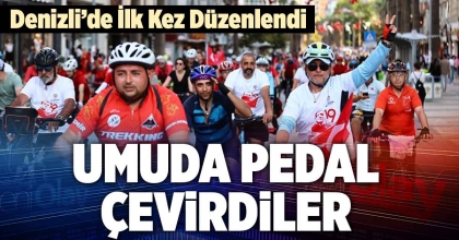UMUDA PEDAL ÇEVİR ŞENLİĞİ DENİZLİ’DE COŞKUYLA GERÇEKLEŞTİ