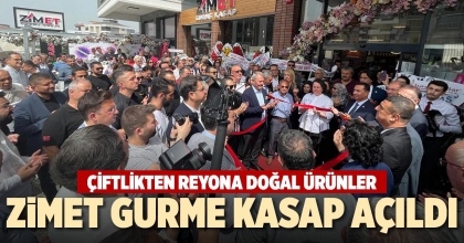 ZİMET GURME KASAP AÇILDI