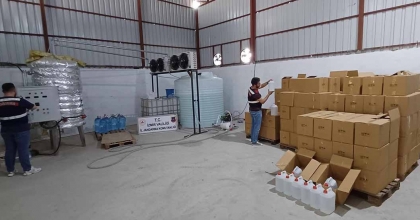10 MİLYON LİRALIK KAÇAK ALKOL OPERASYONU: 4 GÖZALTI