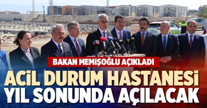 ACİL DURUM HASTANESİ YIL SONUNDA AÇILACAK