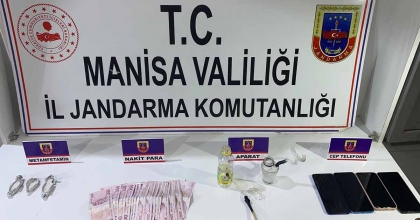 SARIGÖL’DE JANDARMADAN UYUŞTURUCU OPERASYONU