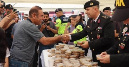 AYDIN’DA JANDARMA ŞEHİTLERİ UNUTMADI