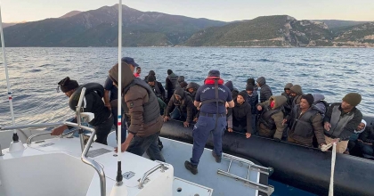 AYDIN’DA 1 AYDA 132 DÜZENSİZ GÖÇMEN KURTARILDI