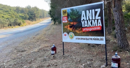 AYDIN’DA YANGINLARA İLK MÜDAHALE İÇİN DAMACANA ÇÖZÜMÜ