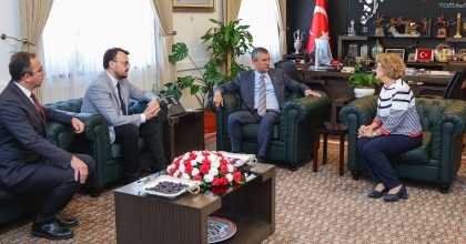 BAŞKANLARDAN ÖZEL’E ZİYARET