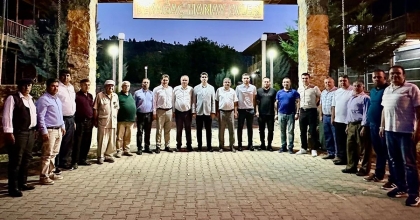 BEYAĞAÇ KAYMAKAMINI UĞURLADI