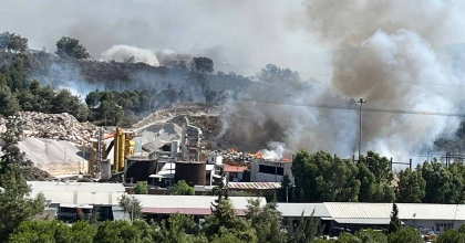 BELEDİYELERİN ÇÖPLERİ ORMAN YANGININA SEBEP OLDU