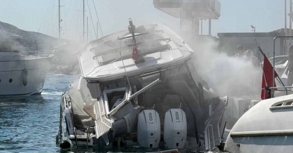 BODRUM'DAKİ MARİNADA PATLAMA: 3 YARALI
