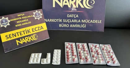 DATÇA’DA UYUŞTURUCU HAP ELE GEÇİRİLDİ