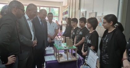 DENİZLİ’DE ÖĞRENCİLERDEN ÇEVRE TEMALI SERGİ