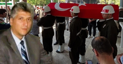 DENİZLİ GAZİSİNE ASKERİ TÖRENLE VEDA ETTİ